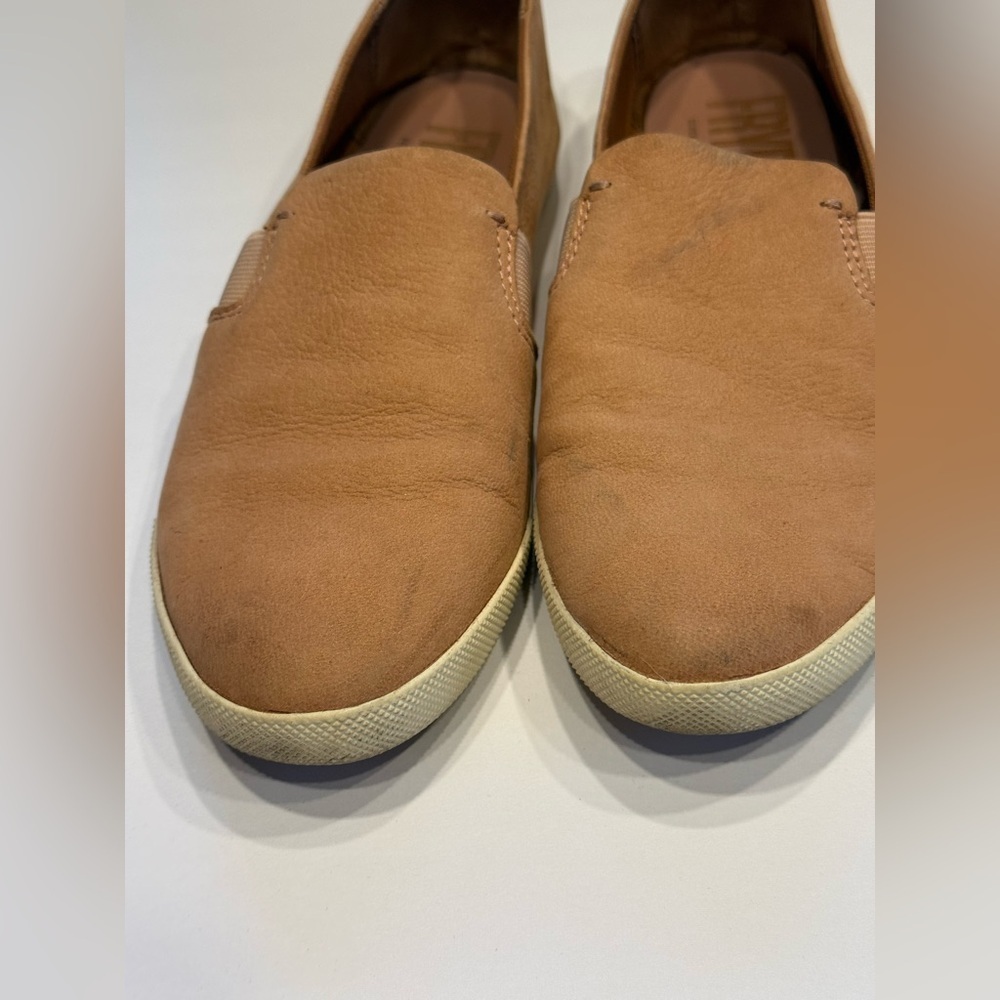 Frye Women’s Brown Leather Loafers - Picture 4 of 10